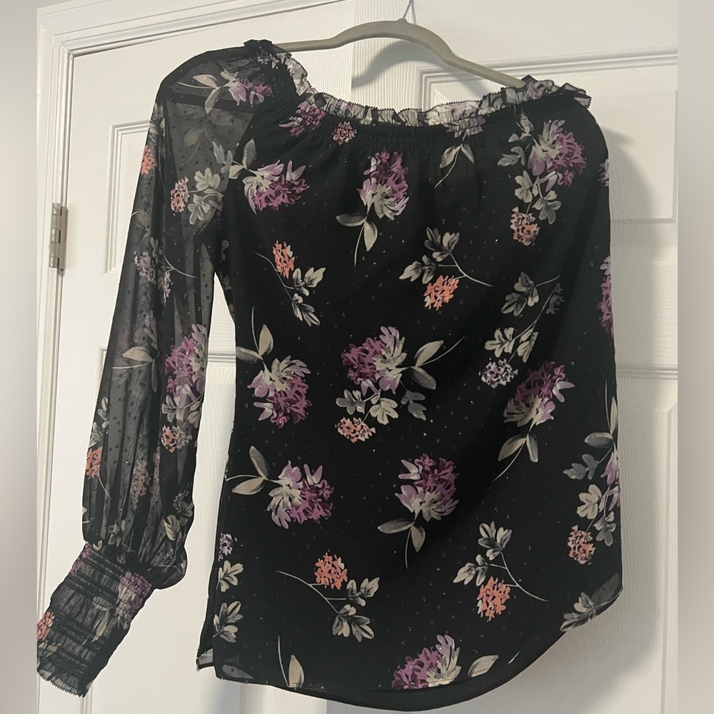 One sleeve WHBM top
